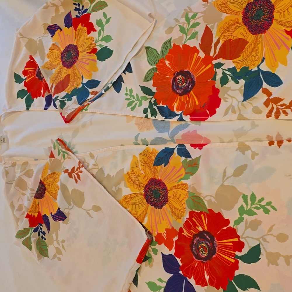 Umgee Large Wide Sleeve Floral Kimono 🌼🌸